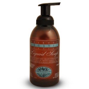 Melrose Organic Castile Soap Peppermint Pump