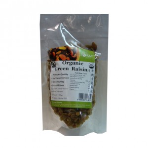 Organic Green Raisins